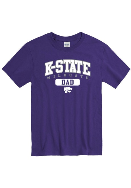 K-State Wildcats Dad Graphic Short Sleeve T Shirt