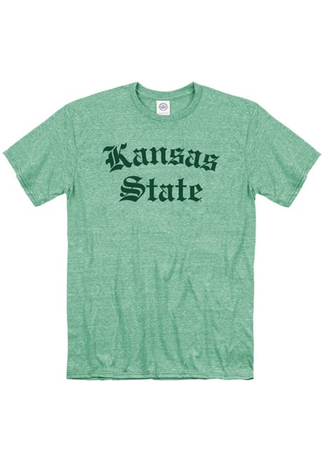 K-State Wildcats Celtic Tonal Short Sleeve T Shirt - Green