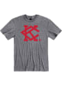 Kansas City Monarchs Rally KC All Nations Fashion T Shirt - Grey