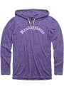 Manhattan Manhappiness Hooded Sweatshirt - Purple