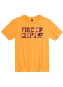 Central Michigan Chippewas Rally Slogan T Shirt - Gold