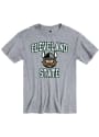 Cleveland State Vikings Rally Number One T Shirt - Grey