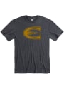 Emporia State Hornets Rally Ringspun Team Logo T Shirt - Grey
