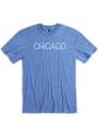 Chicago Rally Disconnected Fashion T Shirt - Blue