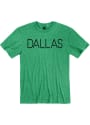 Dallas Heather Kelly Green Disconnected Short Sleeve T-Shirt