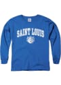 Saint Louis Billikens Youth Arch Mascot T-Shirt - Blue