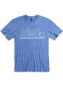 Indianapolis Rally City Skyline Fashion T Shirt - Blue