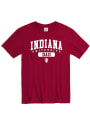 Indiana Hoosiers Dad T Shirt - Crimson