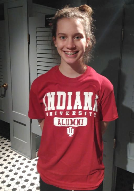 Indiana Hoosiers CRIMSON Alumni Short Sleeve T Shirt 22785333