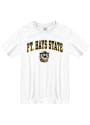 Fort Hays State Tigers Arch Mascot T Shirt - White
