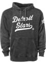 Detroit Stars Rally Club Script Fashion Hood - Black