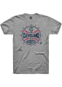 Cleveland Buckeyes Rally Star Ball Fashion T Shirt - Grey