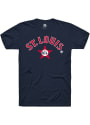 St Louis Stars Rally Script Logo Fashion T Shirt - Navy Blue