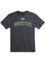 Wright State Raiders Distressed T Shirt - Charcoal