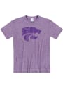 K-State Wildcats Logo T Shirt - Lavender
