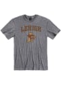 Lehigh University Distressed T Shirt - Grey