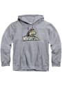 Wright State Raiders Distressed Logo Hooded Sweatshirt - Grey