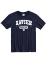 Xavier Musketeers Grandpa Graphic T Shirt - Navy Blue