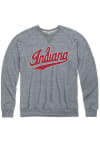 Main image for Mens Grey Indiana Hoosiers Script Logo Snow Heather Fashion Sweatshirt