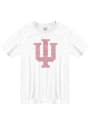 Indiana Hoosiers Fade Out T Shirt - White