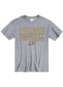 Purdue Boilermakers Football T Shirt - Grey