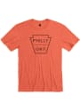 Philadelphia Keystone Grit Fashion T Shirt - Orange
