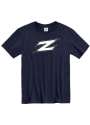 Akron Zips Primary Logo T Shirt - Navy Blue