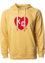 Kansas City Monarchs Rally Heart Fashion Hood - Gold