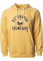 Pittsburgh Crawfords Rally Number 1 Graphic Fashion Hood - Gold