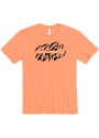 Cincinnati Stripes Fashion T Shirt - Orange