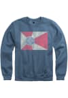 Main image for Wichita Mens Blue Pastel Flag Long Sleeve Crew Sweatshirt