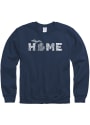 Michigan Home State Crew Sweatshirt - Navy Blue