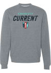 Main image for Rally KC Current Mens Grey Shield Long Sleeve Fashion Sweatshirt