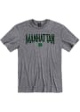 Manhattan Graphite Wordmark Shamrock Short Sleeve T-Shirt