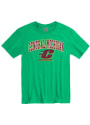 Central Michigan Chippewas Arch Practice T Shirt - Kelly Green