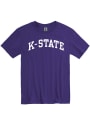 K-State Wildcats Arch T Shirt - Purple