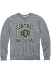Main image for Central Oklahoma Bronchos Mens Grey Number One Design Long Sleeve Fashion Sweatshirt