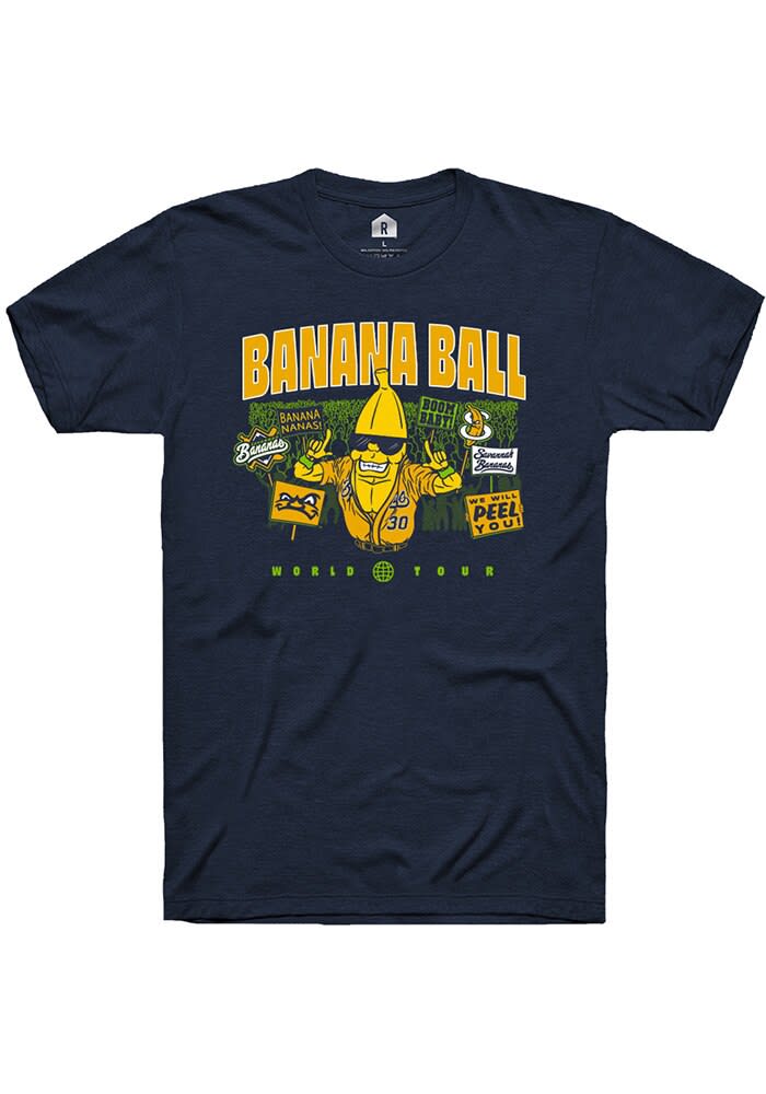 バナナマン　ネイビー BANANAMAN TEE（NVY） バナナマン Tシャツ BANANAMAN TEE （NVY ）L 新品の通販 by DKD｜ラクマ