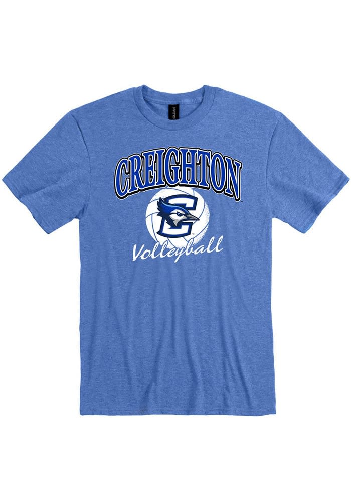 Rally Creighton Bluejays ROYAL HEATHER Number 1 Volleyball Short