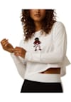 Main image for Womens Indiana Hoosiers White Greyson Sloane LS Tee