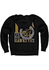 Main image for Mens Black Iowa Hawkeyes First Dibs Vault Mascot Hooded Sweatshirt