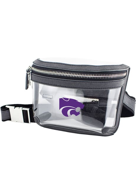 Stadium Approved K-State Wildcats Clear Bag - Black