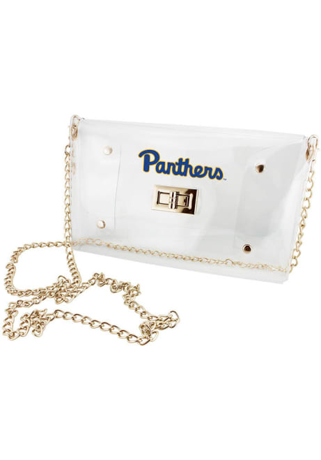 Stadium Approved Envelope Pitt Panthers Clear Bag - White