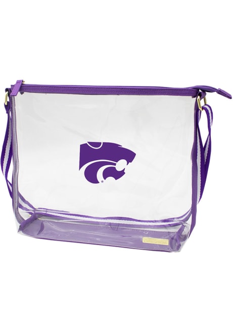 Stadium Approved K-State Wildcats Clear Bag - White
