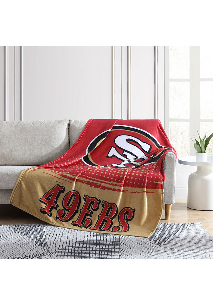 San Francisco 49ers Gradual 50x60 Fleece Blanket