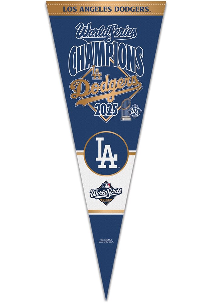 Los Angeles Dodgers ROYAL 2025 World Series Champions 12x30
