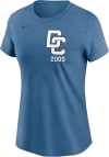 Main image for Nike Washington Nationals Womens Blue City Connect Short Sleeve T-Shirt