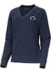 Main image for Womens Penn State Nittany Lions Navy Blue Antigua Varsity Crew Sweatshirt
