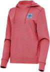 Main image for Antigua Coast Guard Womens Red Justice Hooded Sweatshirt