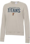 Main image for Champion Cal State Fullerton Titans Womens Brown Powerblend Crew Sweatshirt